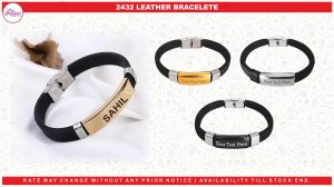 2432 LEATHER BRACELETE