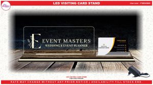 3004 LED VISITING CARD STAND