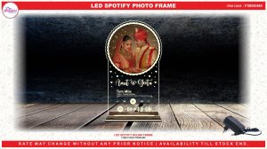 3005 LED SPOTIFY ROUND PHOTO FRAME