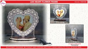 3007 LED HEART FLOWER FRAME