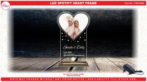3010 LED SPOTIFY HEART FRAME