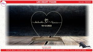 3015 LED HEART FRAME