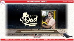 3032 LED ENGRAVED FRAME (DAD)