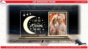 3038 LED ENGRAVED FRAME (LOVE)