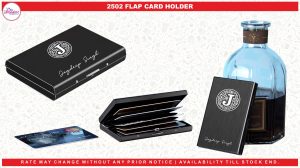 2502 FLAP CARD HOLDER