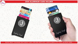 2505 ALUMINIUM CARD HOLDER