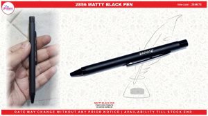 2856 MATTY BLACK PEN