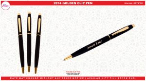 2874 GOLDEN CLIP PEN