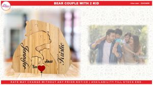 2243 BEAR WITH 2 KIDS