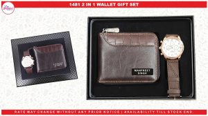 1481 2 IN 1 WALLET GIFT SET