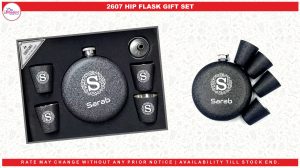 2607 HIP FLASK SET