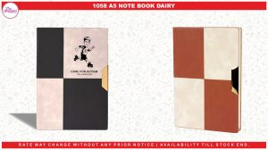 1058 A5 SQUARES NOTE BOOK DAIRY
