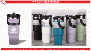 2741 HAND HELD TUMBLER