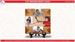 1334 SQUARE CLOCK