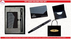 0757 CARD HOLDER PEN SET
