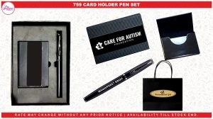 0759 CARD HOLDER PEN SET