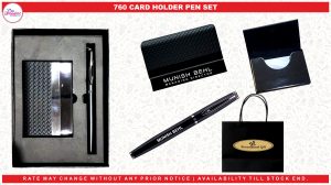 0760 CARD HOLDER PEN SET