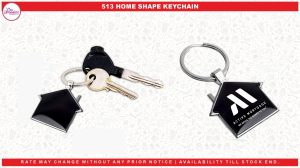 513 HOME SHAPE KEYCHAIN