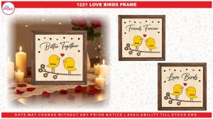 1221 LOVE BIRDS FRAME