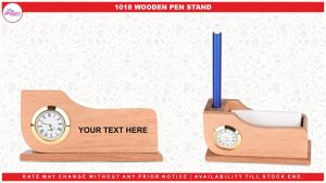 1018 WOODEN PEN STAND