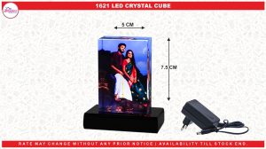 1621 LED CRYSTAL CUBE