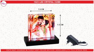 1623 LED CRYSTAL CUBE