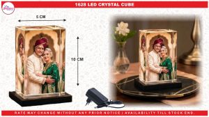 1628 LED CRYSTAL CUBE