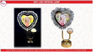 3837 LED CRYSTAL LAMP