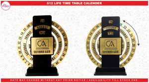 0612 LIFE TIME TABLE CALENDER