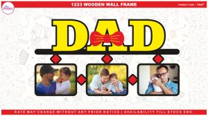 1223 WOODEN WALL HANGING FRAMES 15×8″