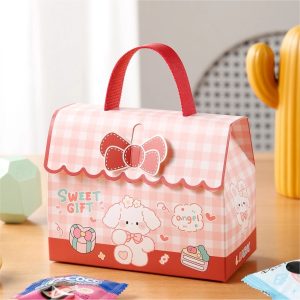 PF102 CUTE CARTOON MINI GIFT BOX WITH HANDLE