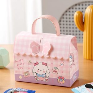 PF103 CUTE CARTOON MINI GIFT BOX WITH HANDLE