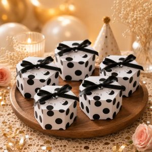 PF 92 HEXAGON GIFT BOX WITH RIBBON